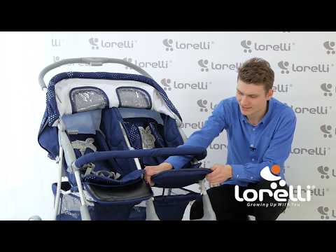 Детская коляска LORELLI Twin Grey Cool Cat