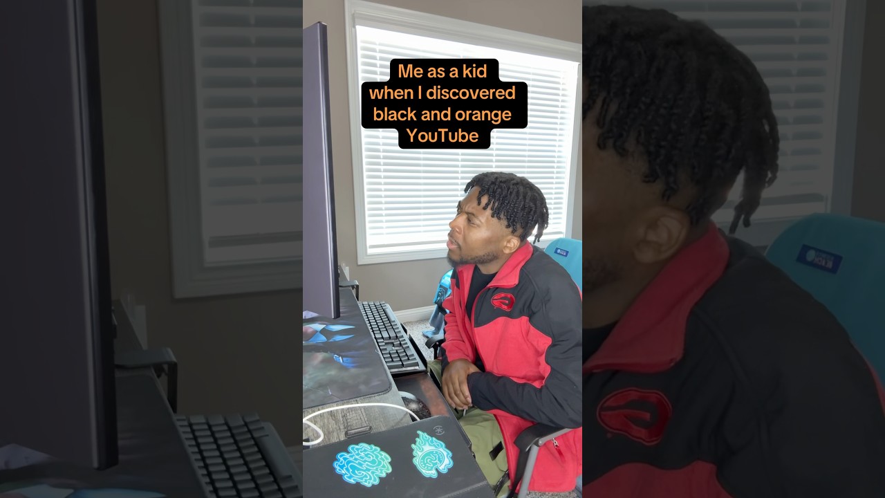 Black and Orange YouTube