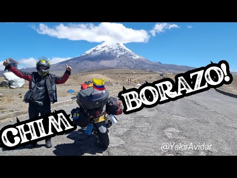 Ecuador on a motorcycle - From Banos to Riobamba 11 Chimborazo