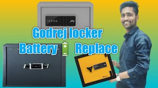 godrej biometric locker battery change. change battery. Godrej locker dead what the problem.