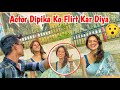 Flirt On Actor Dipika Singh 😍ll Flirt on Cute Girl ❣️ Crezy Girl Flirting Prank ll shangondvlog ll❣️
