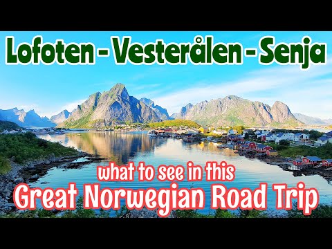 Lofoten, Vesterålen, and Senja | Where to go during a ROAD TRIP | Norway