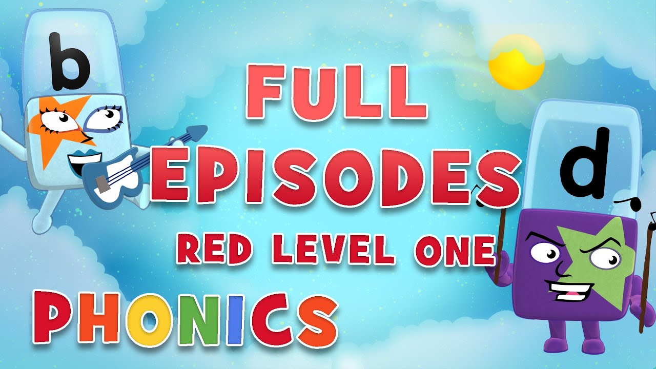 Alphablocks - Red Level One | Full Episodes 13-15 | #HomeSchooling | Learn to Read #WithMe