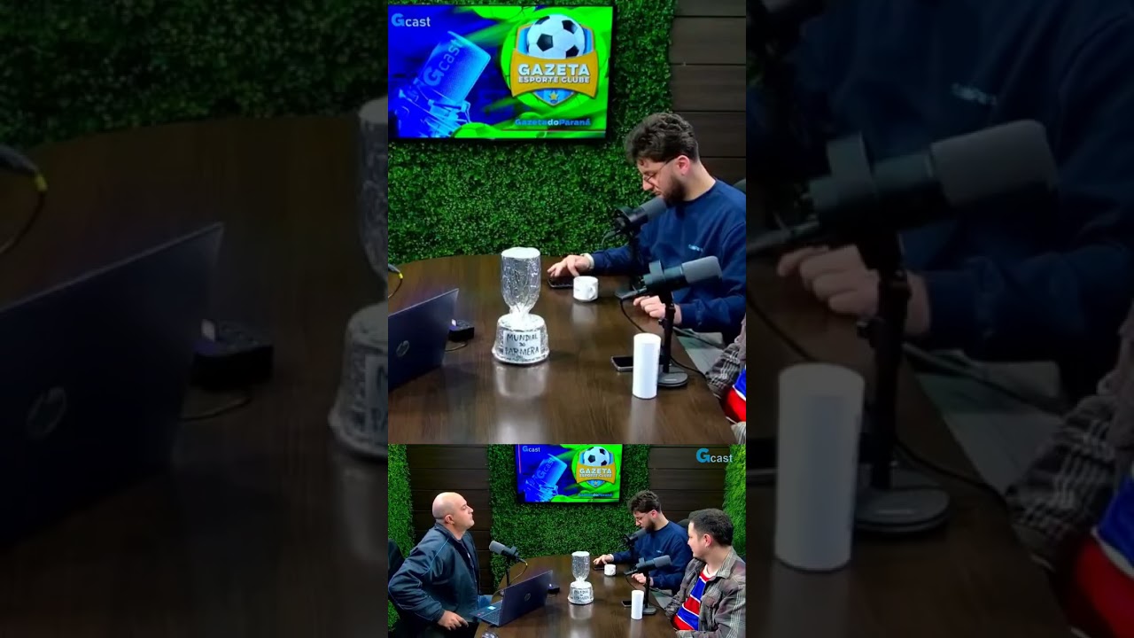 😂🏆Palmeiras no Mundial de novo! Mas a “primeira taça” foi artesanal, obra do Luciano Neves! #Esporte