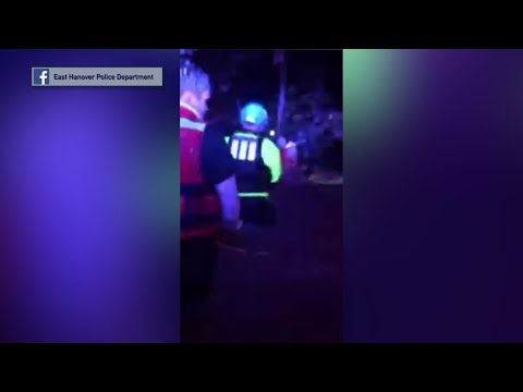 NJ East Hanover Police Department Flood Rescues