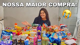PASSAR FOME NUNCA MAIS😭 +1.000 REAIS EM COMPRAS DO MÊS DE AGOSTO😭🙏🏻