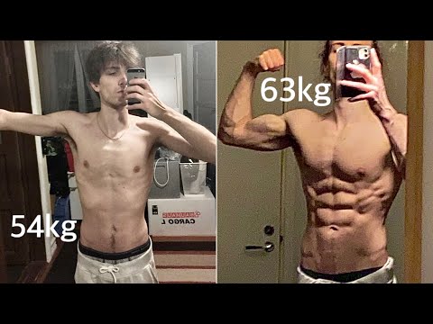 1 year Natural Body Transformation Calisthenics
