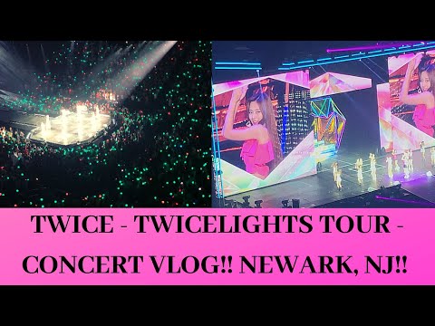 TWICE - TWICELIGHTS TOUR -CONCERT VLOG!! NEWARK, NJ!