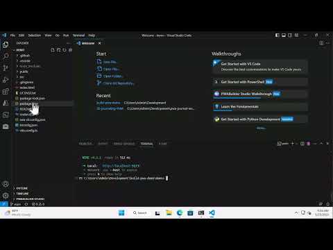 PWA Applications with Visual Studio Code (PWABuilder Studio) - First Steps