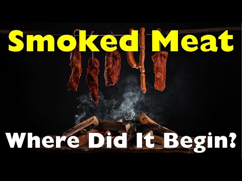 Where Did Smoking Meats Begin?