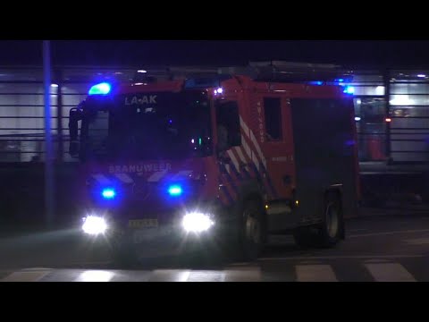 [Oud en Nieuw] Brandweer Den Haag met spoed naar vele Brandmeldingen in Den Haag