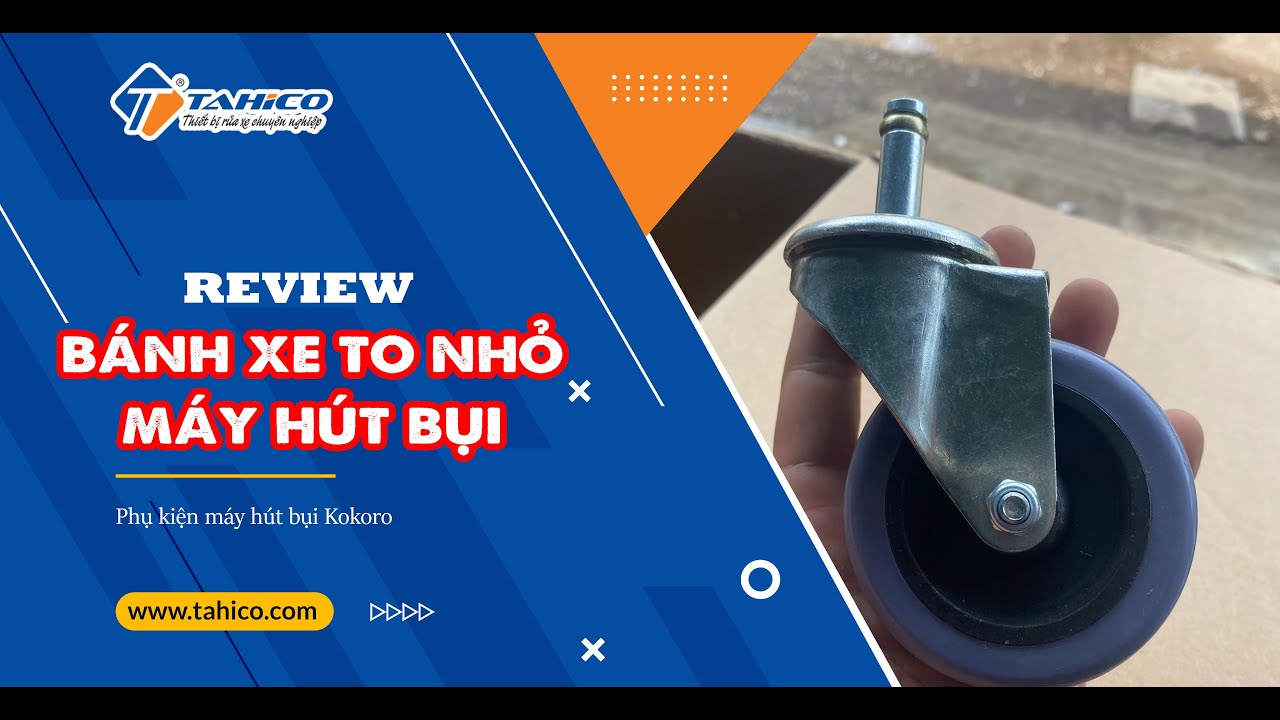 Bánh xe nhỏ máy hút bụi 70L, 80L 17