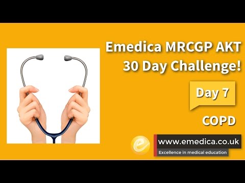 MRCGP AKT 30 Day Challenge - Day 7 - Spirometry / COPD