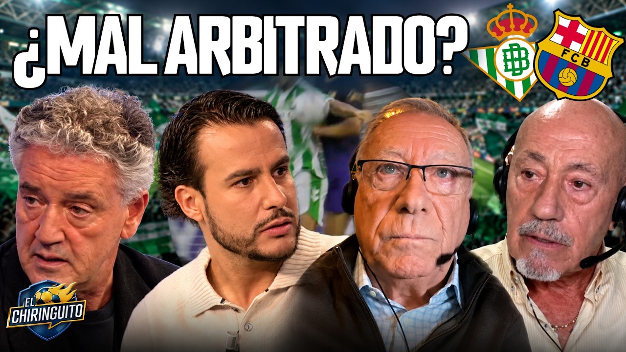 ¿ERRORES ARBITRALES en el BETIS-BARÇA?