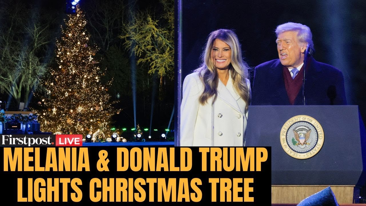 LIVE: Trump & Melania Lead National Christmas Tree Lighting Ceremony at White House | N18G