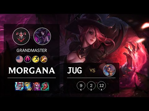 Morgana Jungle vs Lillia - NA Grandmaster Patch 11.4