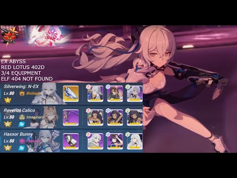 HI3 EX Abyss Exalted Red Lotus 402D 836 Pts | Hellmaru (Ice Buff) - SW(S0) HB(SS1) RC(SS0)