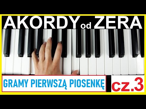 ❗ Nauka akordów 🎹 od zera 🔴 cz. 3 ☑️ Pierwsza piosenka na akordy - Hallelujah (L. Cohen)