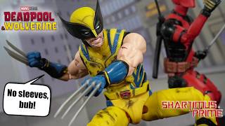 Marvel Legends Wolverine Battle Damaged Deadpool Wolverine Movie Hasbro Action Figure Review