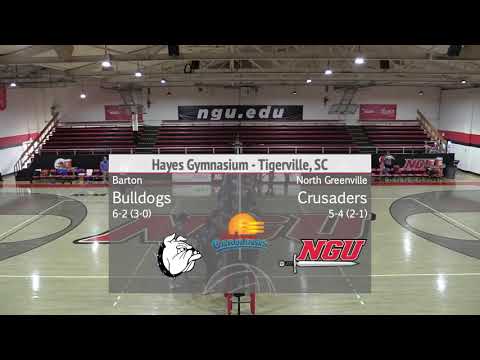 North Greenville vs. Barton - NGU Men's Volleyball 2019