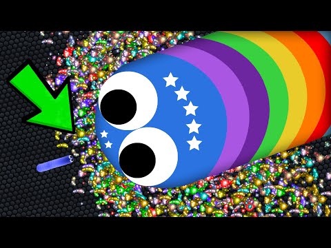 Slither.io Small A.I. HACKER vs BIG Snakes Epic Slitherio Gameplay