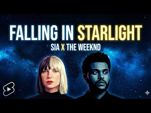 Falling In Starlight | Sia x The Weeknd Style Emotional Pop Song | Original Lyrics