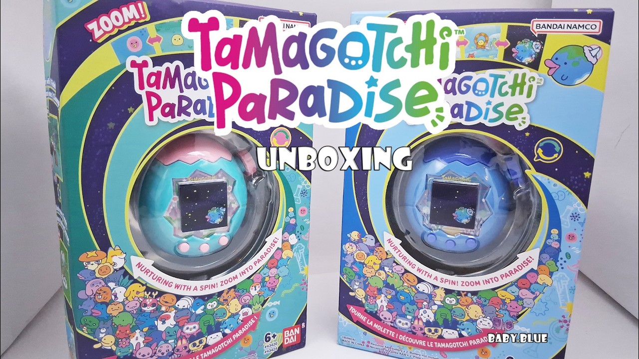 Tamagotchi Paradise - Unboxing y Primeros pasos