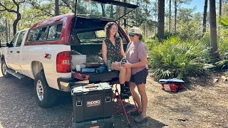 Truck Camping at Florida’s Most Controversial Dam (Before it’s gone forever) | Female Camping Couple
