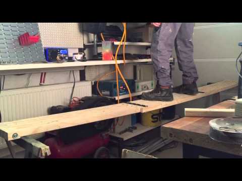 Ausziehbarer Gerüstbohlen