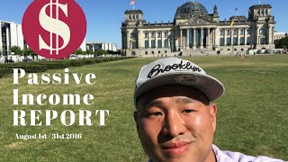 Passive Income Report: August 2016 - While Traveling Across Eastern Europe!
