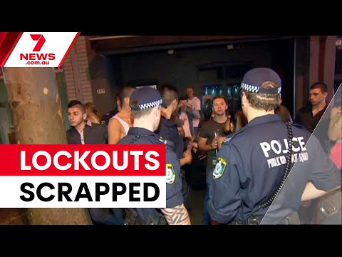 Sydney scraps lockout laws after 12 years | 7NEWS