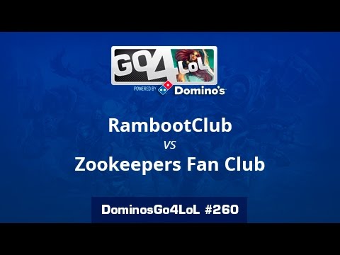 RambootClub vs. Zookeepers Fan Club - Octavos - Domino’s Go4LoL #260