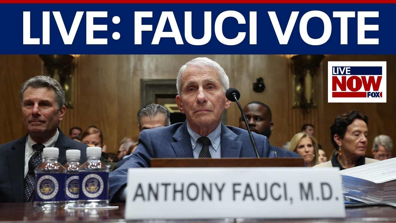 LIVE SOON: Senate votes on Fauci contempt of congress resolution
