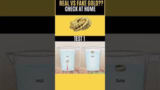 Is your gold Real or Fake | Test at home?  Buy HALLMARK #Gold rush ⭐️