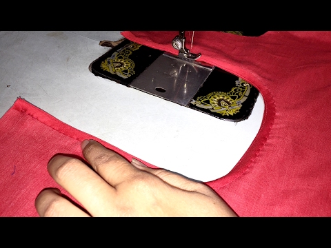 How to cut and stitch Back Neck Video