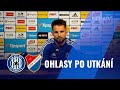 Martin Hála po utkání FORTUNA:LIGY s týmem FC Baník Ostrava