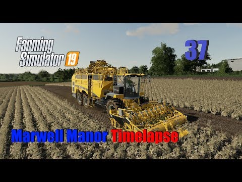 Farming Simulator 19 Timelapse Marwell Manor EP37 with subtitles
