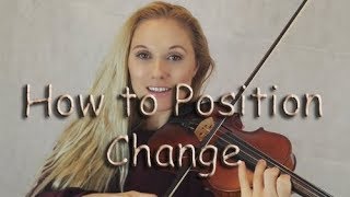 HOW TO: Shift Positions on the Violin TUTORIAL