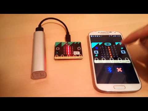 DroidScript - MicroBit Plugin Video