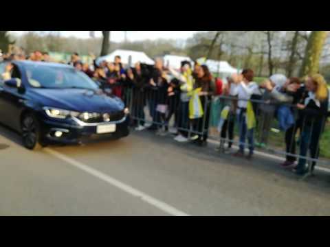 Papa Francesco nel parco di Monza