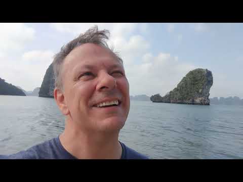 Beach on Ha Long Bay