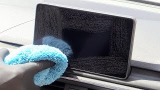 How to Safely Clean an Infotainment Screen