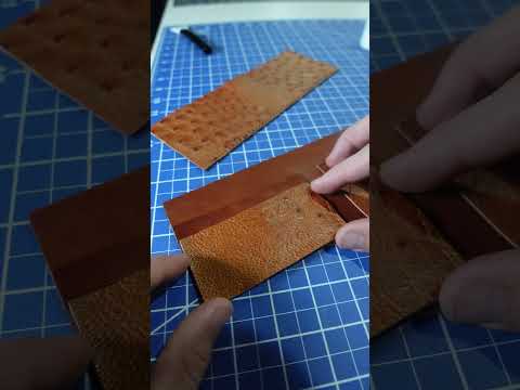 Making a Wallet From An OSTRICH