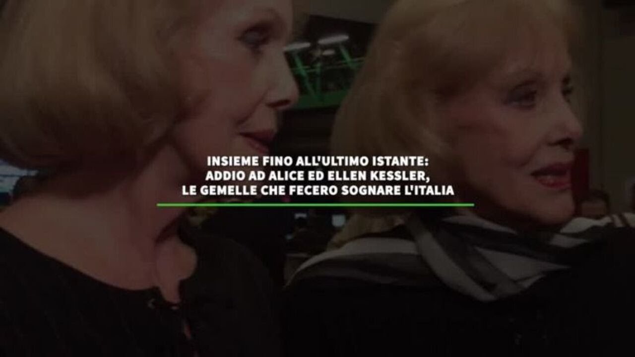 Addio ad Alice ed Ellen Kessler, le gemelle che fecero sognare l'Italia