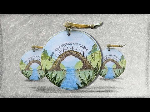 Bridge Your Dreams by Eleana Evans - A Lavinia Stamps Tutorial