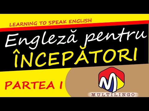 Cursul PERFECT A1 - 30 de minute de ENGLEZĂ - Mini curs pentru incepatori PARTEA I