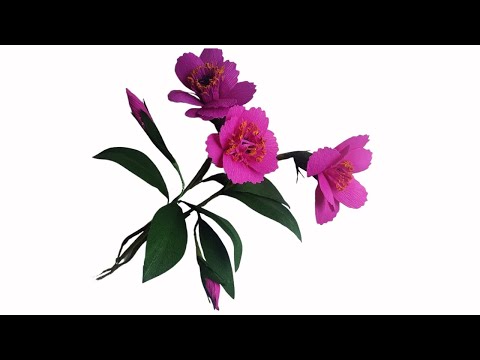 Beautiful  Way To Make  Zinnia Paper Flower