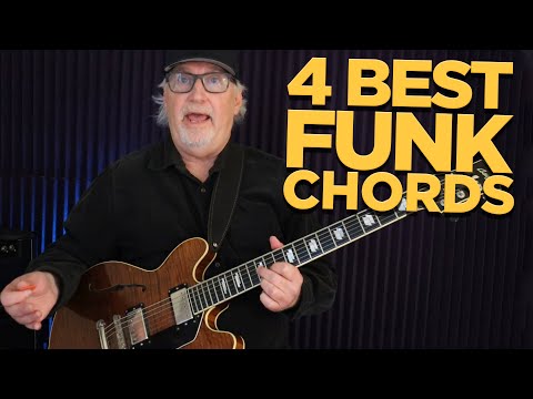 The 4 Best Funk Chords For The Rhythm Guitarist * Bread And Butter Funk Guitar Chords