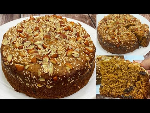ਆਟੇ ਦਾ ਕੇਕ ਕੜਾਹੀ ਵਿੱਚ ਬਣਾਉਣ ਦਾ ਸੌਖਾ ਤਰੀਕਾ  | Atta Cake | Wheat Jaggery Cake | कड़ाही में आटा गुड़ केक