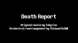[Undertale] Death Report - Orchestral rearrangement